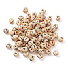 Kissitty ddPrinted Natural Wood Beads WOOD-KS0001-12-19