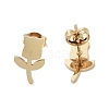 PVD Vacuum Plating 304 Stainless Steel Stud Earrings for Women EJEW-A048-19G-2