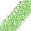 Electroplate Glass Beads Strands LS-EGLA-A034-T8mm-L17-1