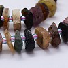 Natural Tourmaline Beads Strands G-F566-49-3