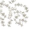 Bowknot Alloy Links connectors EA11930Y-NF-1