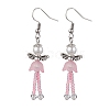 304 Stainless Steel Fairy Dangle Earrings EJEW-MZ00129-02-1