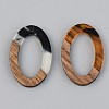 Resin & Walnut Wood Pendants RESI-S389-022A-A02-1