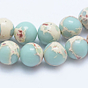 Synthetic Imperial Jasper Beads X1-G-F531-6mm-H03-3