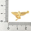 Flying Fish Brass Pendants KK-G508-01C-G-3