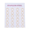 PVD Vacuum Plating 304 Stainless Steel Stud Earrings EJEW-Z012-07G-3