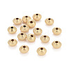 Eco-Friendly Brass Beads KK-M225-21G-C-1