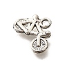Tibetan Style Alloy Pendants TIBE-L008-63AS-2