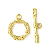 Rack Plating Eco-Friendly Brass Toggle Clasps KK-K330-42G-2