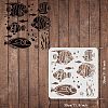 Plastic Reusable Drawing Painting Stencils Templates DIY-WH0172-500-2