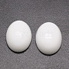 Oval Opaque Glass Cabochons G-K020-25x18mm-12-1