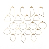 304 Stainless Steel Wire Pendants STAS-X0017-15G-1