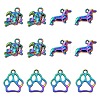8pcs 3 Styles Alloy Pendants FIND-FS0002-19-1