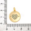 Brass Micro Pave Cubic Zirconia Pendants KK-U033-11G-02-3