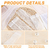 Olycraft 2 Pairs 2 Styles Nylon Tulle Long Sleeve FIND-OC0003-16-4