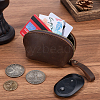 Leather Credit Card Wallets for Women Men AJEW-WH20007-10A-4