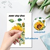 8 Sheets 8 Styles PVC Waterproof Wall Stickers DIY-WH0345-117-3