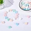 36Pcs 6 Colors Food Grade Eco-Friendly Silicone Beads SIL-NB0001-07-4