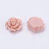 Mixed Opaque Resin Flower Cabochons X-CRES-B342-M-2