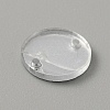 Flat Round Acrylic Mirror Sew on Rhinestone FIND-WH0155-028A-2