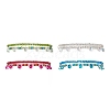 Glass Seed Beads Stretch Anklets Set AJEW-AN00522-1