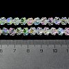 Electroplate Glass Beads X-EGLA-L018-B-AB04-2