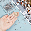 Beebeecraft 120Pcs 6 Style 304 & 316 Surgical Stainless Steel Earring Findings DIY-BBC0001-75-3