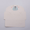 Animal Cartoon Paper Greeting Cards DIY-WH0161-09B-2