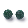 Natural Myanmar Jade/Burmese Jade Beads G-E418-40-2