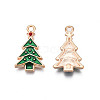 Christmas Alloy Enamel Pendants ENAM-Q442-65-3