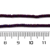 Electroplated Non-magnetic Hematite Beads Strands G-P571-A01-01G-4