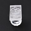 Clear Acrylic Soap Stamps with Big Handles DIY-XCP0003-88A-3