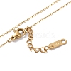 304 Stainless Steel Cable Chain Necklaces NJEW-G081-06G-3