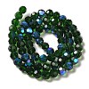 Electroplate Transparent Glass Beads Strands LS-EGLA-A035-T10mm-L10-2