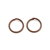 Brass Open Jump Rings KK-G514-01L-R-1