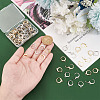   100Pcs 2 Colors 304 Stainless Steel Leverback Earring Findings STAS-PH0005-69-3