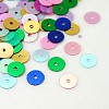 Plastic Paillette/Sequins Beads PVC6mm-1