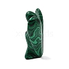 Synthetic Malachite Angel Figurine DJEW-N006-01A-28-2