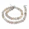 Natural Grey Moonstone Beads Strands G-F632-24-01-1