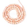 Anti-Tarnish Electroplate Glass Beads Strands GLAA-T025-4mm-10J-2