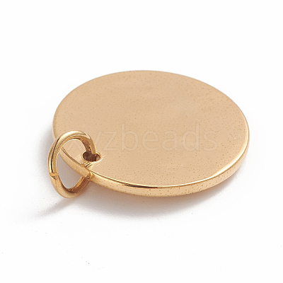 Ion Plating(IP) 304 Stainless Steel Pendants X-STAS-E486-10G-1