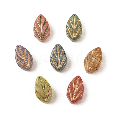 Baking Paint Glass Beads DGLA-G004-01M-1
