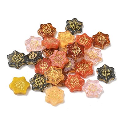 Baking Paint Glass Beads GL-CBA8D6A-02-1