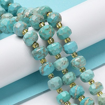 Natural Howlite Beads Strands G-E604-D01-A-1