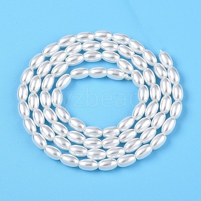 Transparent Spray Painted Glass Beads Strands GLAA-N001-25-1