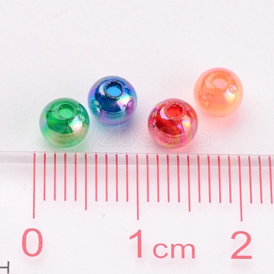 Eco-Friendly Transparent Acrylic Beads PL730M-1