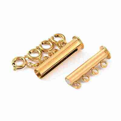 304 Stainless Steel Slide Lock Clasps LS-FIND-WH0034-80G-03-1