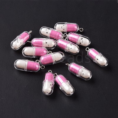 Translucent Plastic Pendants LS-KY-L006-29G-1