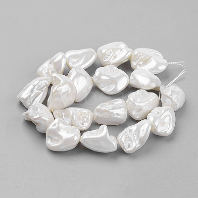 Shell Pearl Beads Strands BSHE-K010-08A-1