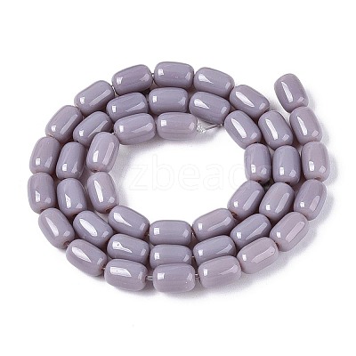 Opaque Glass Beads Strands GLAA-T028-14P-A04-1